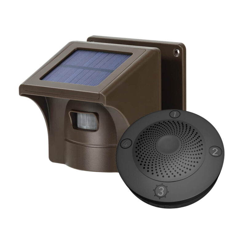 1/2 Mile 4Zone Solar Driveway Alarm Kit HOSMART